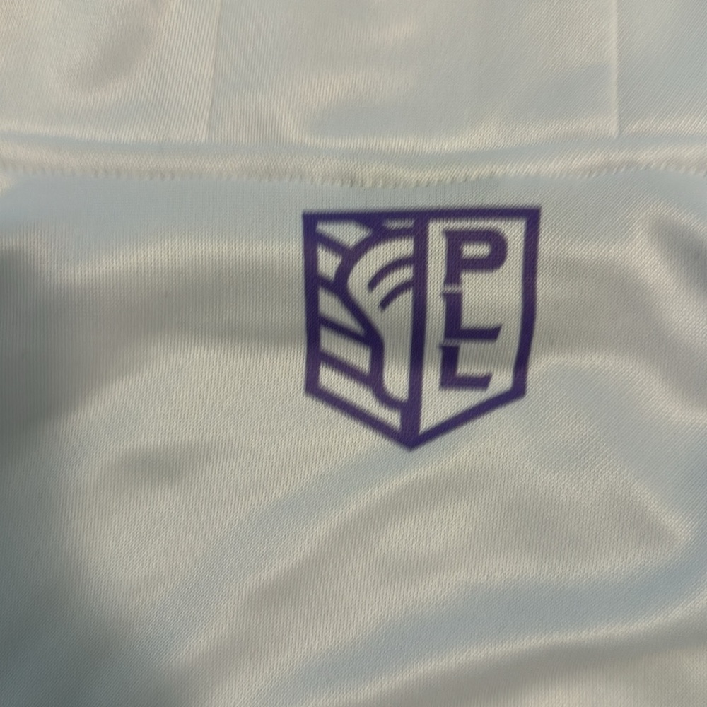 Kids White and Purple Hoodie - Picture 5 of 5